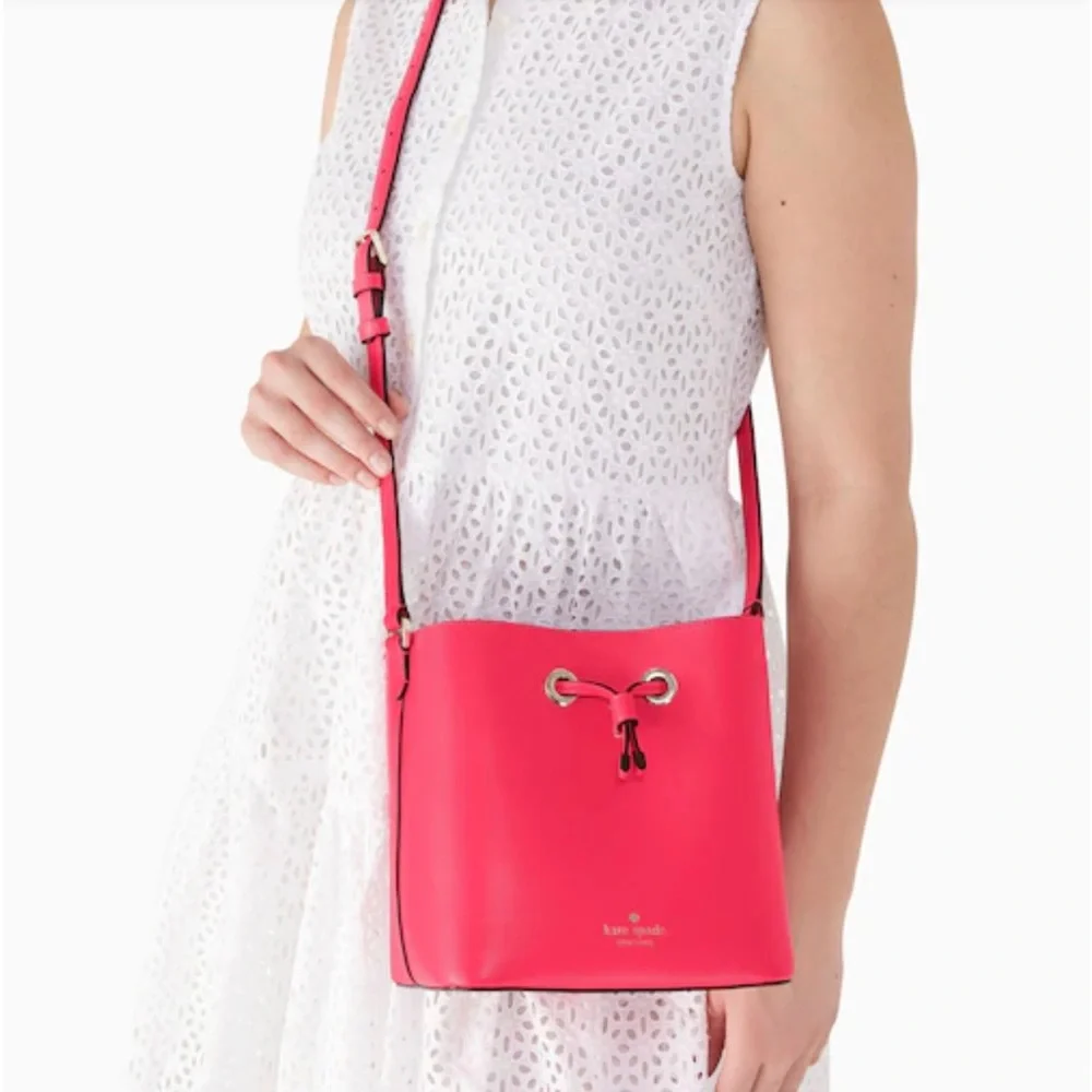 Kate Spade Sadie Bucket Bag Bikini Pink
